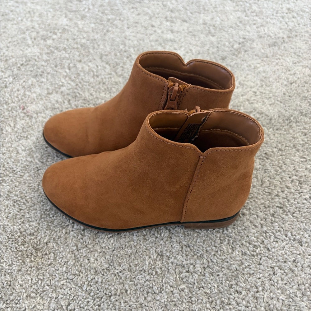Cat & Jack toddler booties size 12